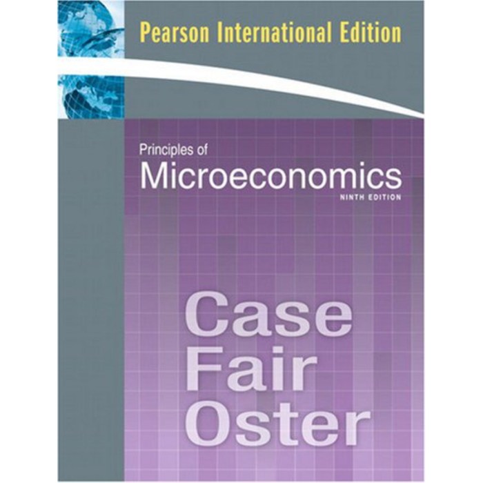 Principles of microeconomics 9th edition