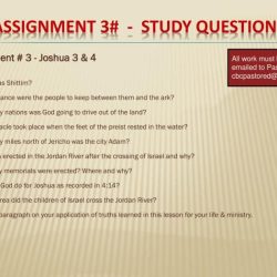 Unit 2 lesson 3 joshua's law