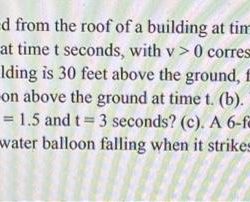 A water balloon is launched at a building 24m away